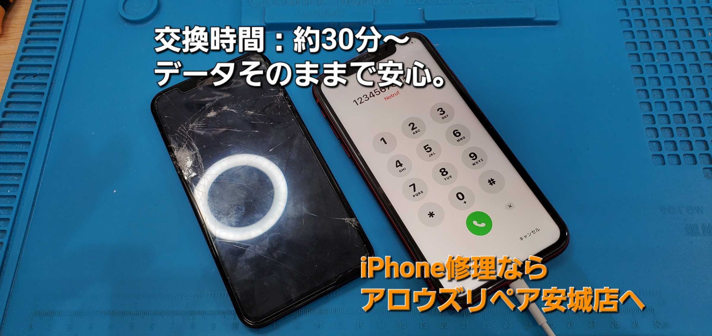 安城駅徒歩3分|iPhone・Switch・iPad修理ならアロウズリペア安城がおすすめ！JR安城駅から徒歩3分、データそのまま即日修理、Switch修理もお任せ下さい。お客様のお悩み解決致します。